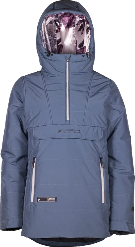 L1 Premium Goods Women's Ski Snowboard Jacket Snowblind L1 Wjkt, Slate, XS