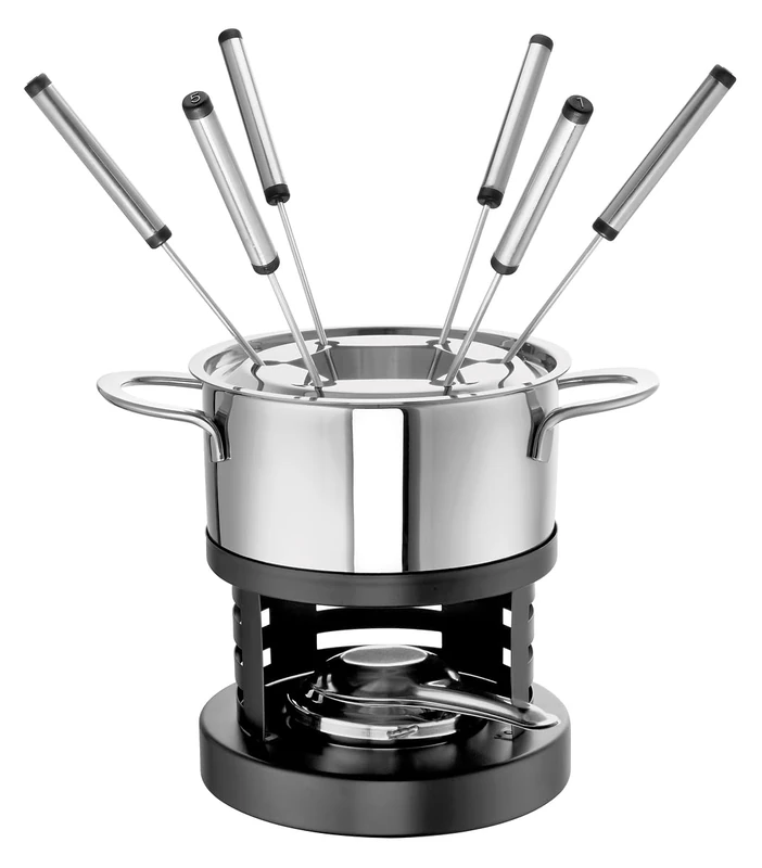 ROHE-Germany Fabio 208291-16 Fondue Diameter 16 cm Stainless Steel 2.2 litres