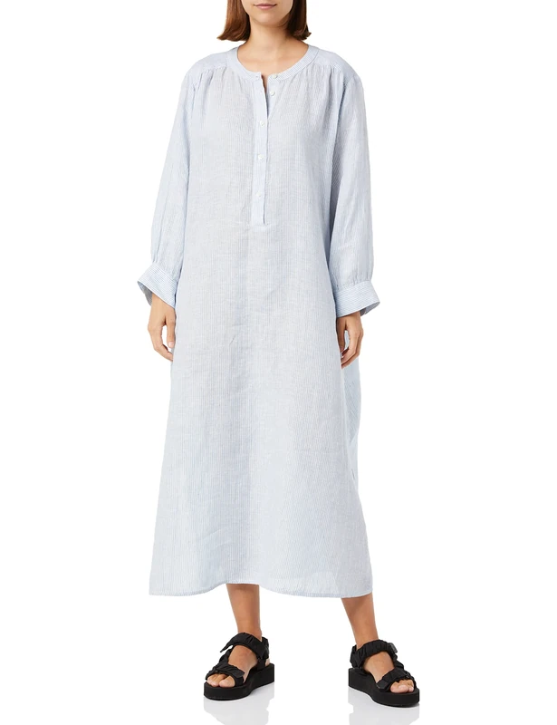 PART TWO Women's Alia Casual Dress, Blue Stripe, 44