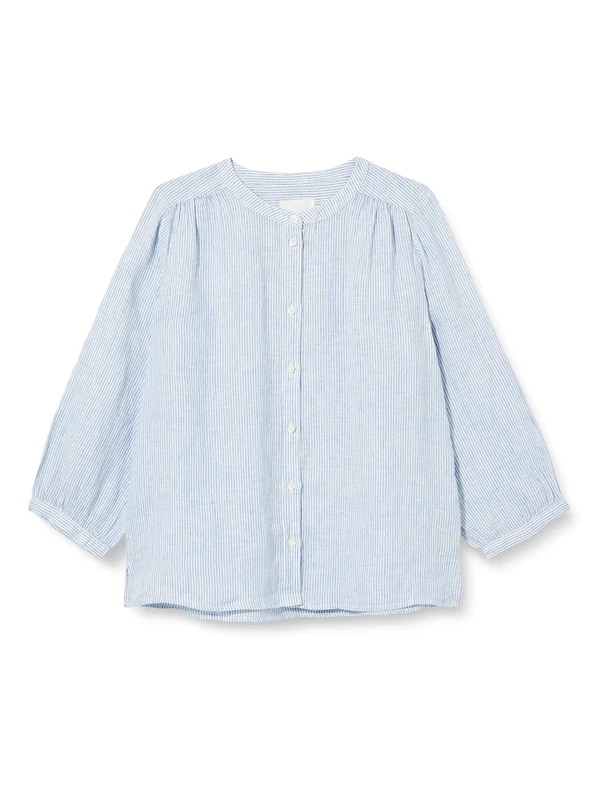 PART TWO Women's Persilles Regular fit 3/4 Sleeve Shirt, Blue Stripe, 40