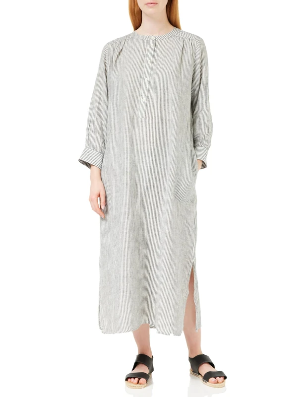 PART TWO Women's Alia Casual Dress, Black Stripe, 46