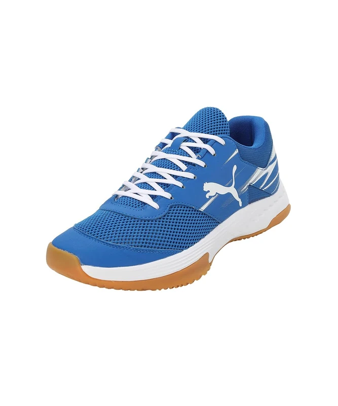 PUMA Unisex Varion II Handball Shoes, PUMA Team Royal-PUMA White-Gum, 13 UK