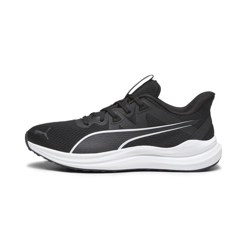 Puma Unisex Adults Reflect Lite Road Running Shoes, Puma Black-Puma Black-Puma White, 10 UK
