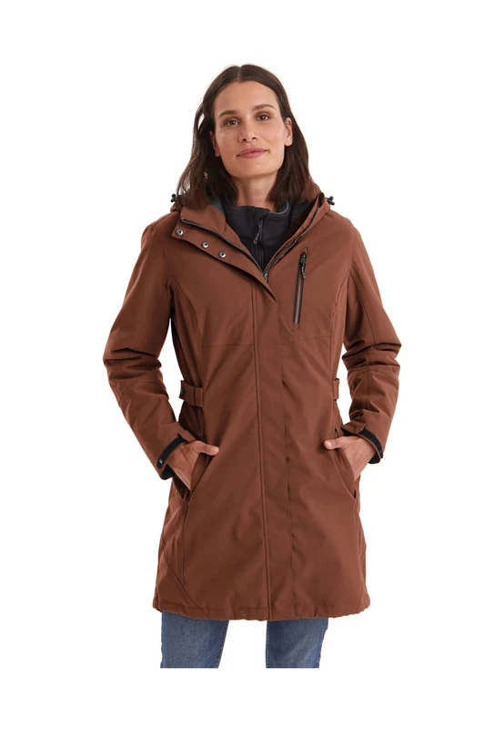 Killtec Women's Kow 165 Wmn Prk Functional Parka/Parka with Zip-Off Hood - Image 1