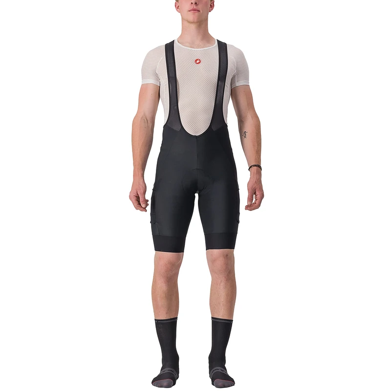 CASTELLI 4523020-010 Unlimited Cargo BIBSHORT Men's Shorts Black M
