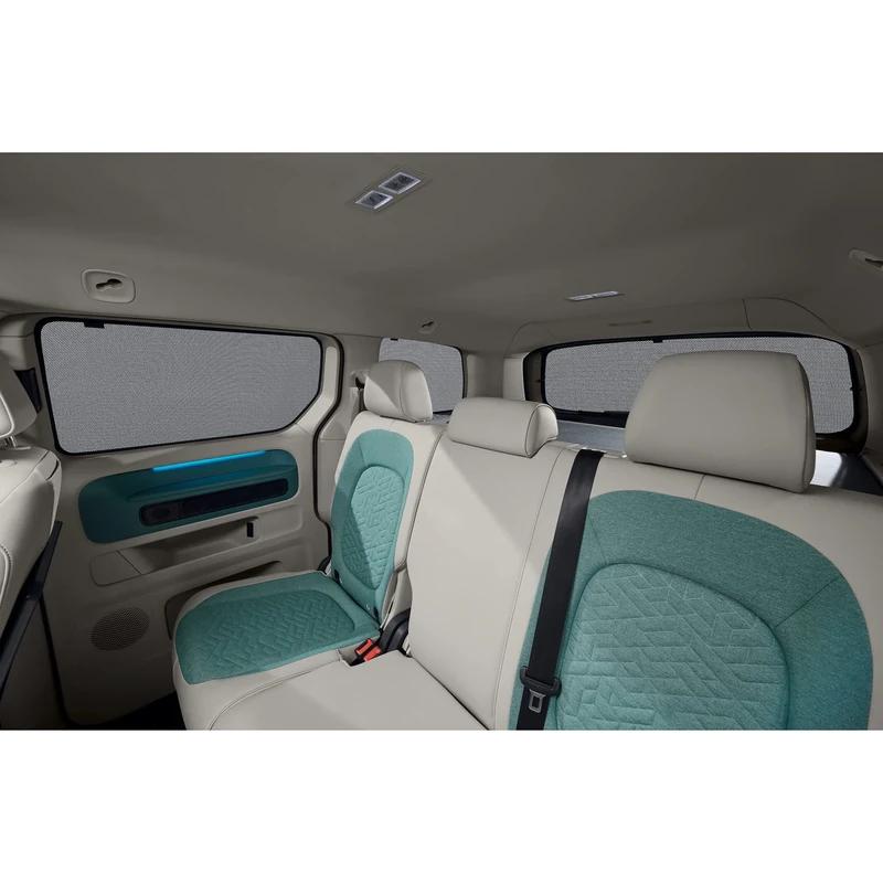 Volkswagen 1T3064365 Sun Protection Blackout Window Panes Rear Window 5 Pieces