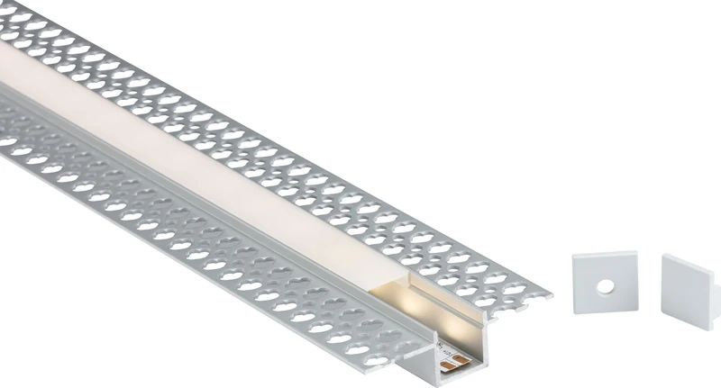 Knightsbridge 2M Aluminium Profile - Plaster-in Recessed
