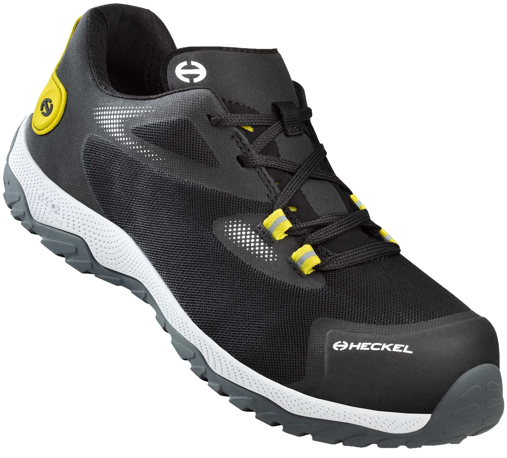 Heckel Men's S1p Flexible Safety Shoes, Black Amarillo, 10 UK