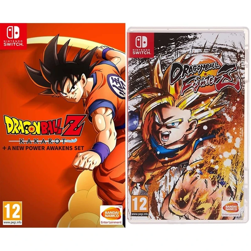 Dragon Ball Z Kakarot (Nintendo Switch) & Dragon Ball FighterZ (Nintendo Switch)