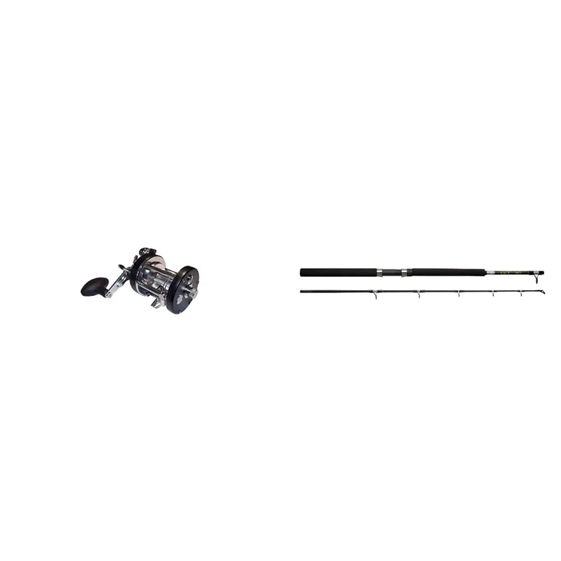 Abu Garcia Multiplier Reel - Ambassadeur Seven & Abu Garcia GT602 +30lb Boat Rod - 6FT