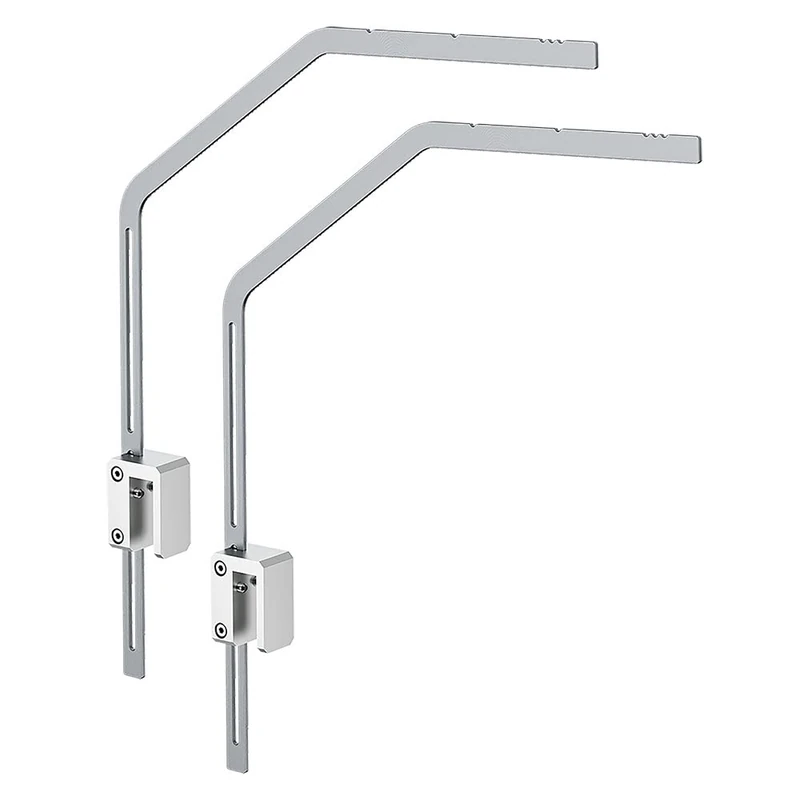 Hydor Bracket AQAMAI BRACKETS S for Aqamai Aquarium Lamps, in Aluminum, for Glass Thickness max 16 mm - Image 1