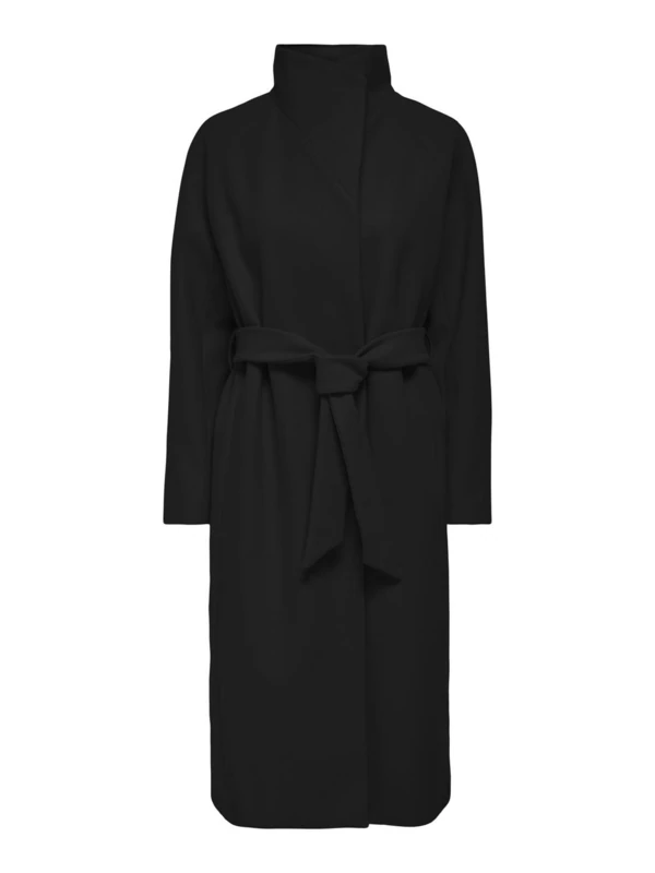 ONLY Women's Onlemma Life High Neck Coat OTW Coat, Black 5, S