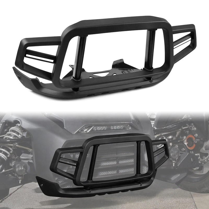 SAUTVS Front Bumper Guard Kit for Can-Am Ryker, Front Profile Bumper Guard Protector for Can Am Ryker 600 900 Sport & Ryker Rally Edition All Models Accessories (Replace #219401108)