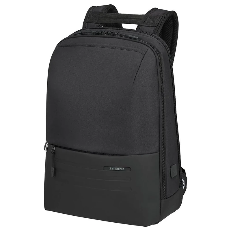 Samsonite Stackd Biz Laptop Backpack 15.6 Inches, 44 cm, 16.5 L, Black, Black (Black), Backpacks