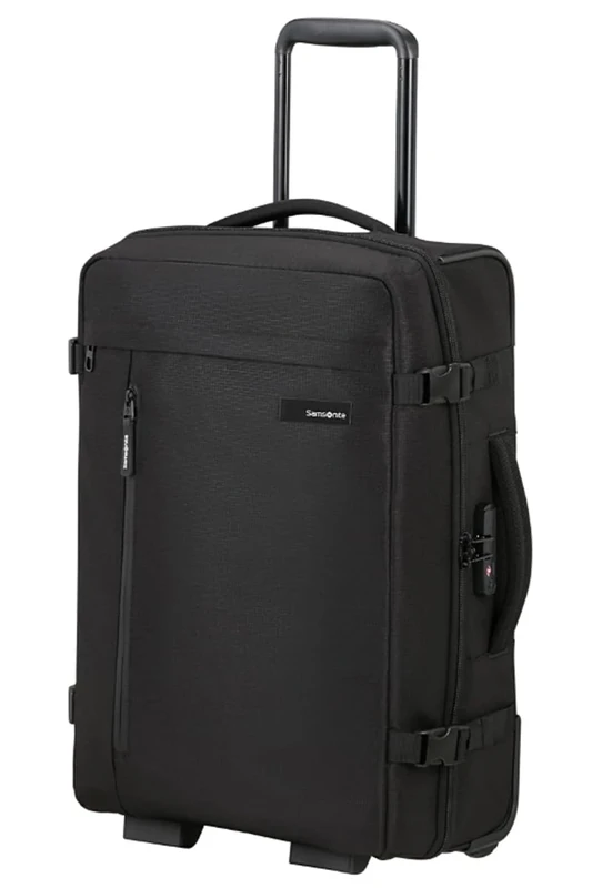 Samsonite Roader - Travel Bag S with Wheels, 55 cm, 39.5 l, Black (Deep Black)