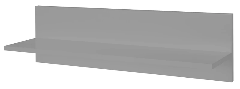 roba Wooden Wall Shelf - Universal Nursery Book and Toy Shelf - 22.5 x 90 x 16.5cm (Taupe)