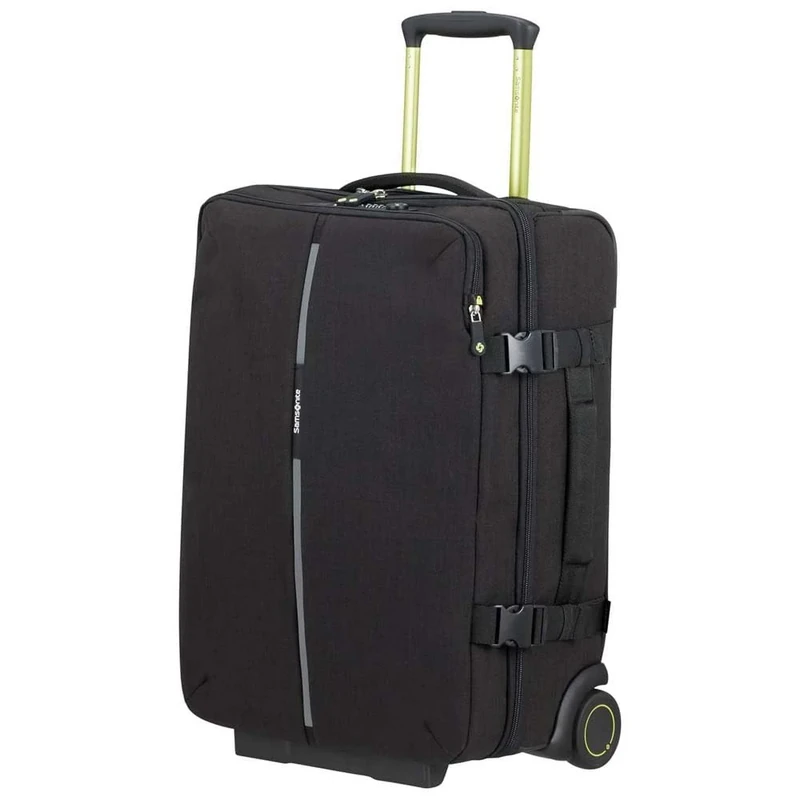 Samsonite Securipak - Travel Bag S with Wheels, 57 cm, 39 l, Black (Black Steel)