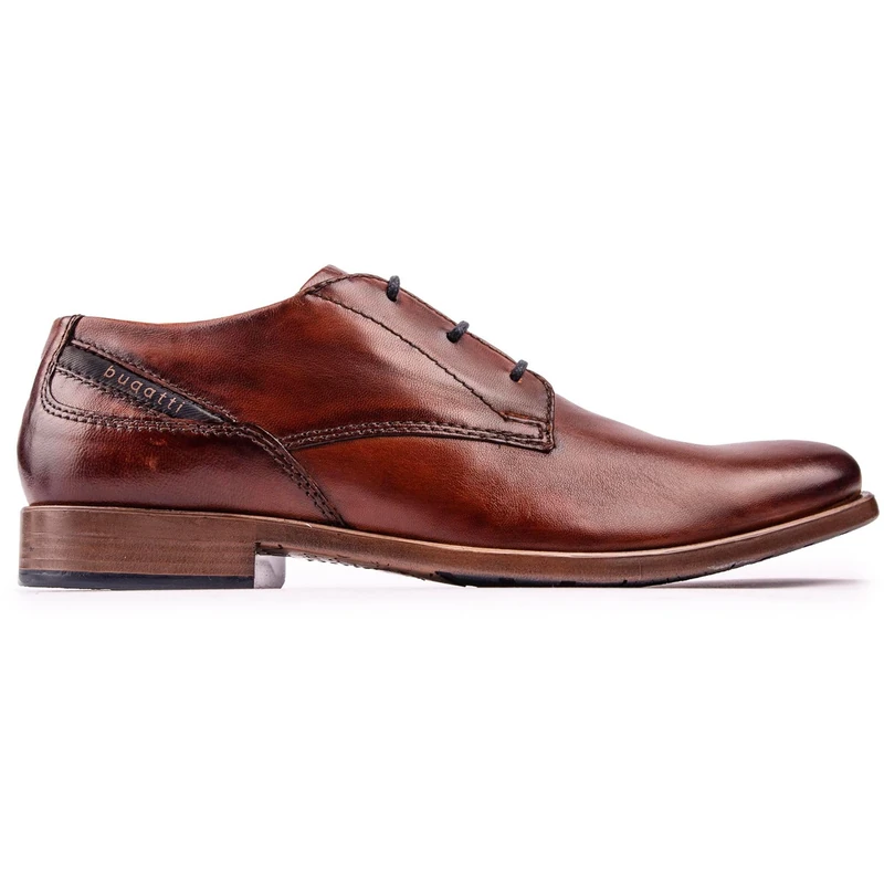 bugatti Men's 313-a2507 Lace-Up Shoes, cognac, 10 UK - Image 1