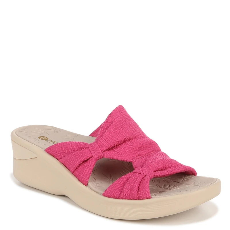 BZees Women Smile More Sandal Pink Medium UK 6