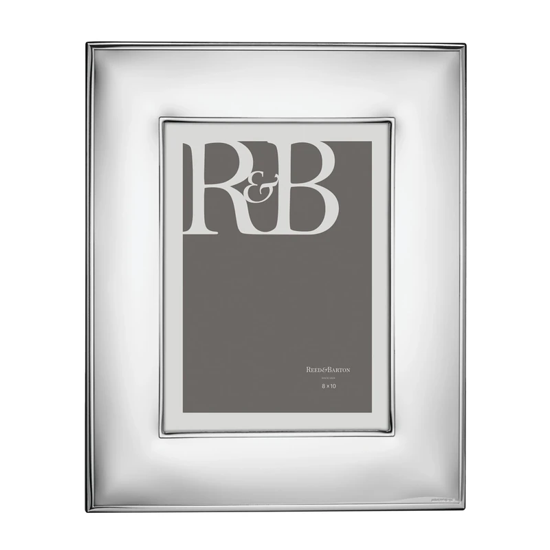 Reed & Barton Rowan 8X10 Frame, 3.55, Metallic