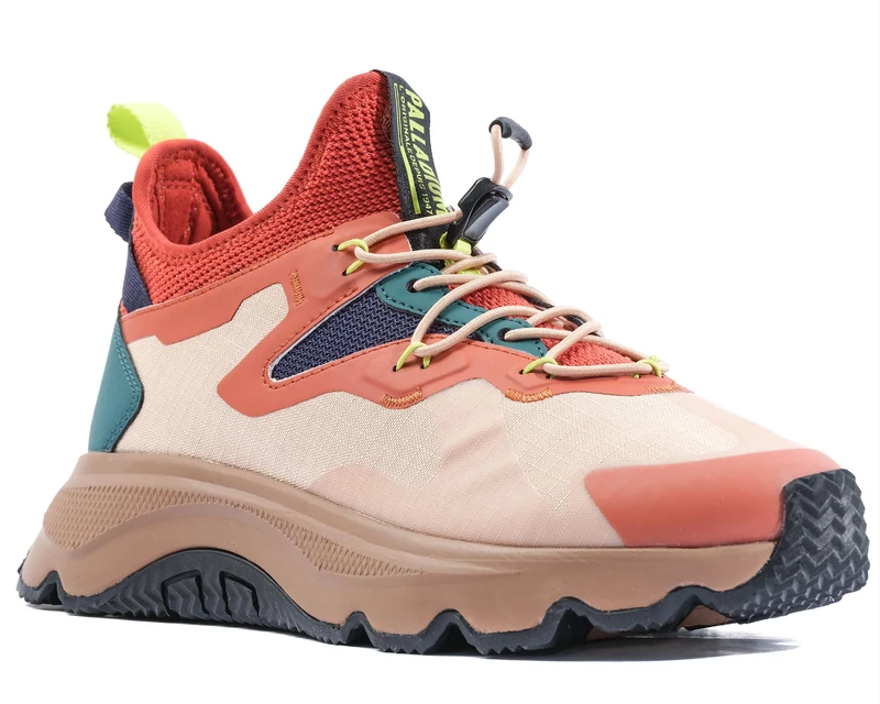 Palladium Women's Thunder Lo Sneaker, Multicolour, 4 UK