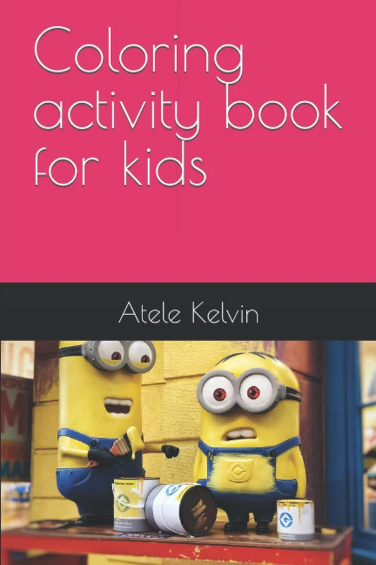 Coloring activity book for kids