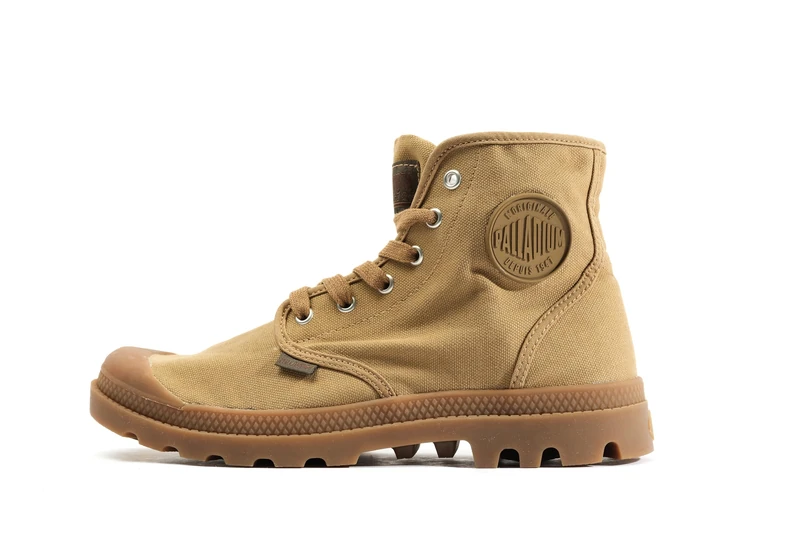 Palladium Pampa Hi 02352307, Boots, Olive, 9 UK