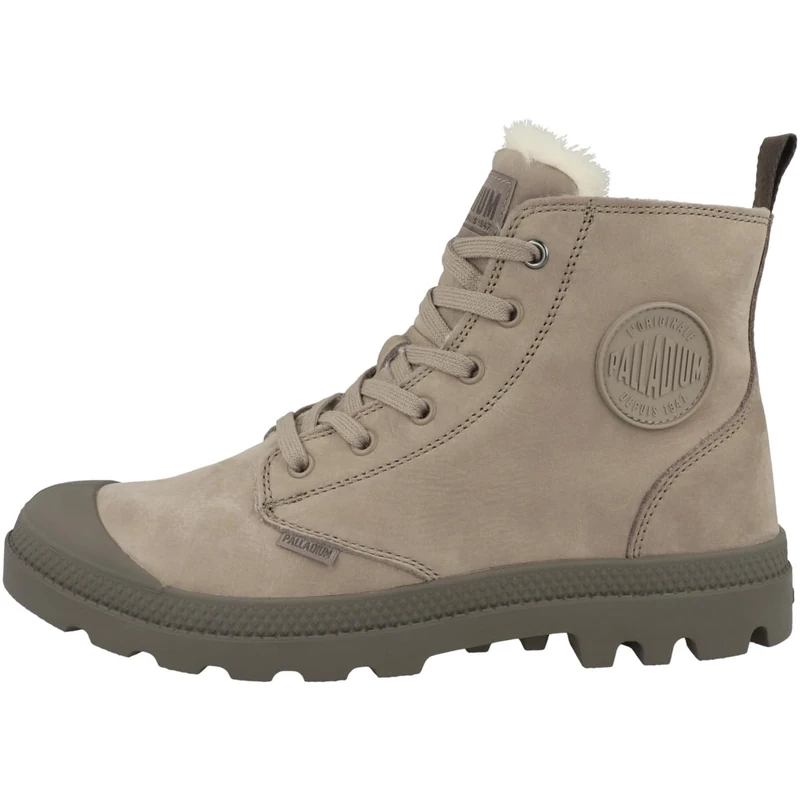 Palladium Pampa Hi Zip WL, Men's Trainers, Dune, 42.5 EU, Dune, 8.5 UK