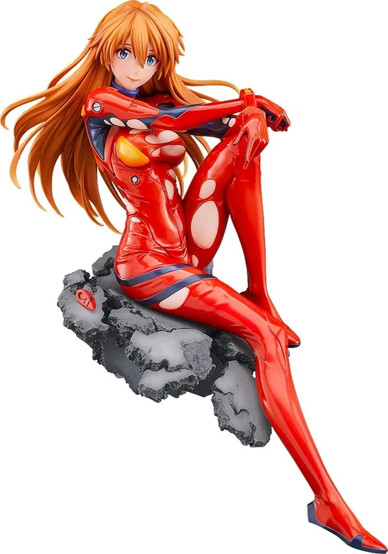 Good Smile Company Rebuild of Evangelion 1/7 Asuka Langley Multicolored PVC Statue, 23 cm