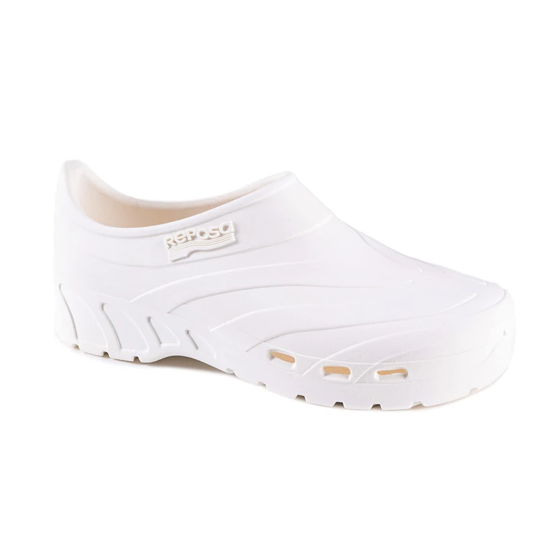 REPOSA Unisex Smart Shoe for Medical Professionals, White, 4 UK