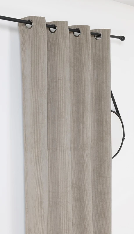 Linder Alberta Thermal Insulated Blackout Curtain 140 x 260 cm Taupe