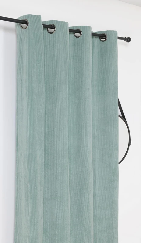 Linder Alberta Thermal Blackout Curtain 140 x 260 cm Celadon