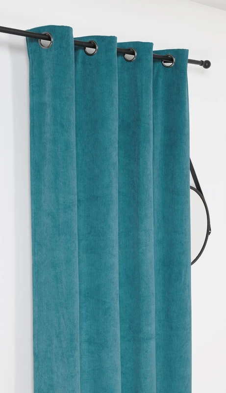Linder Alberta Thermal Insulated Blackout Curtain 140 x 260 cm Duck Egg Blue
