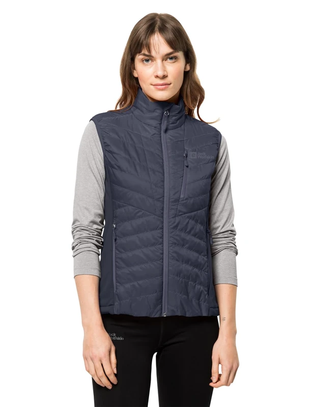 Jack Wolfskin Women's Routeburn Pro Ins Vest W Graphite, L, graphite, L
