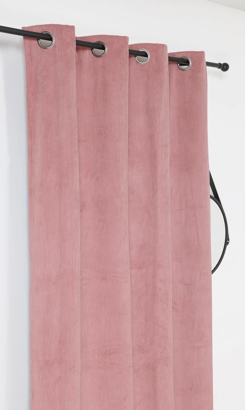 Linder Alberta Thermal Insulated Blackout Curtain 140 x 260 cm Pink