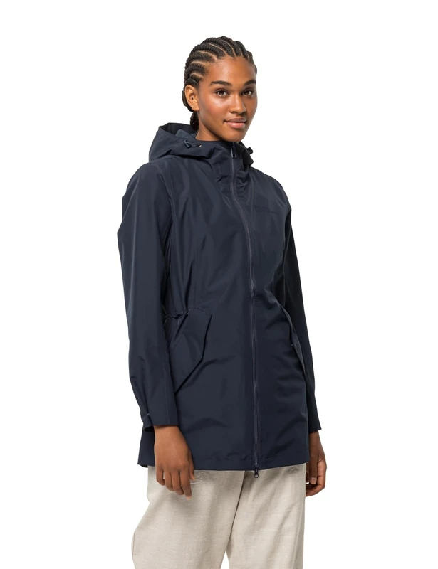 Jack Wolfskin Women's Dakar W Parka, Night Blue, S, night blue, S