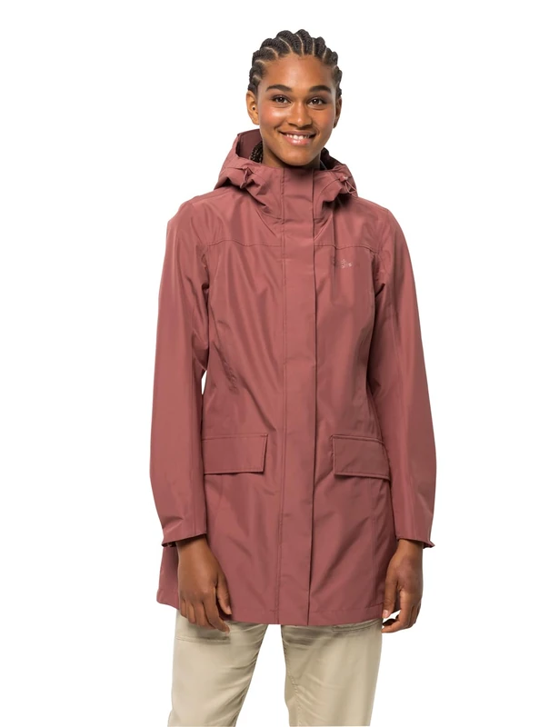 Jack Wolfskin Women's Cape York Paradise Coat W Coat, Apple Butter, XL, apple butter, XL