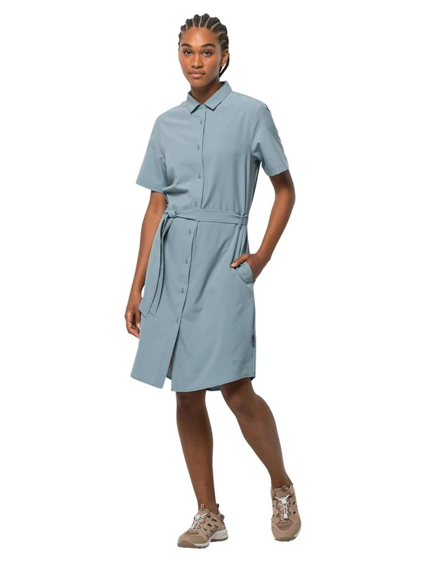 Jack Wolfskin Women's Holiday Midi Dress Citadel XXL, Citadel, XXL