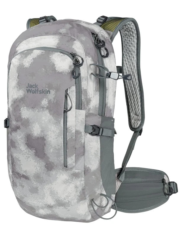 Jack Wolfskin Unisex Hiking Bag, Silver All Over, One Size
