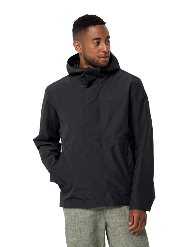 Jack Wolfskin Men's Baydream Jacket M Outdoor, Black, S