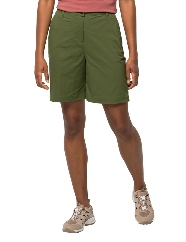 Jack Wolfskin Women's Desert Shorts W, Greenwood, 34 (EU)
