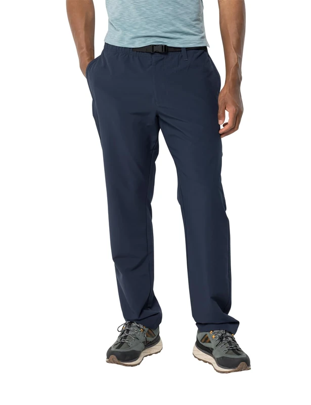 Jack Wolfskin Men's Summer Walk Pants M Casual Trousers, Night Blue, 46, night blue, W46