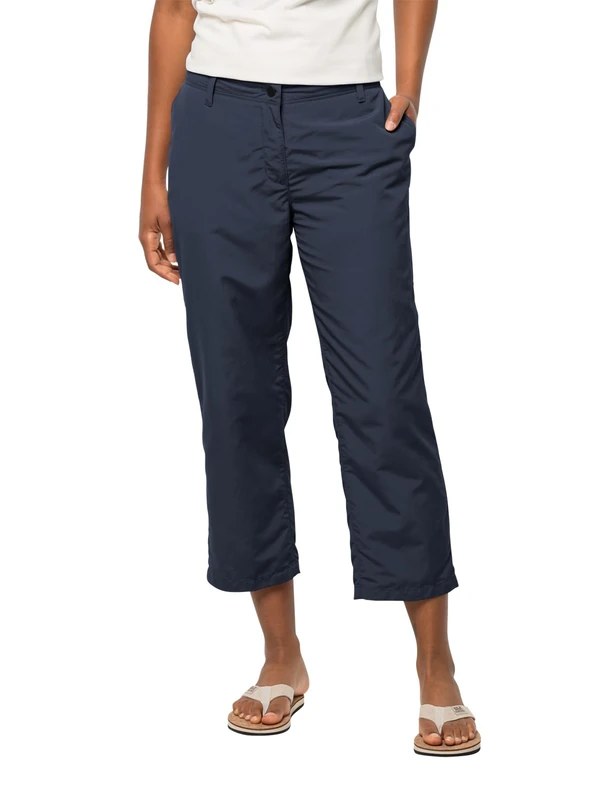 Jack Wolfskin Women's Kalahari 7/8 Trousers W Slacks, 36, UK 8