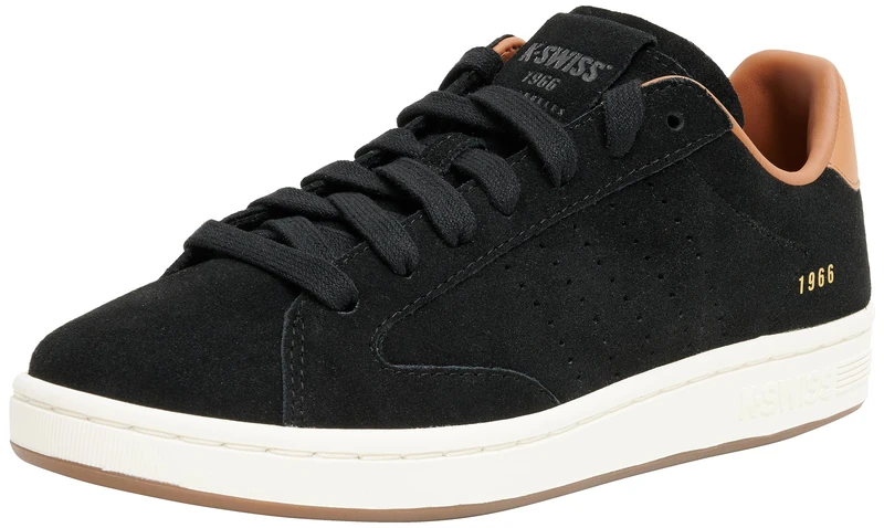 K-Swiss Men's Lozan Klub SDE Sneaker, Black Brownsugar Gu, 7 UK - Image 1