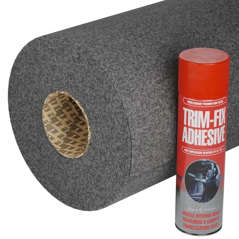 Smoke Van Lining Carpet 4-Way Stretch 3 Metre Long with Glue