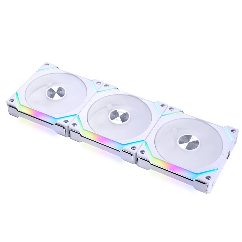 Lian Li UNI FAN SL V2 120 - High-Performance ARGB PC Fan - Triple Pack - White
