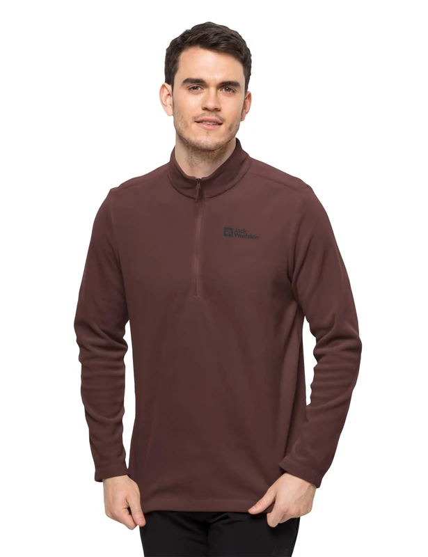 Jack Wolfskin Men's Taunus HZ M Jumper Atacama Red XXXL, Atacama Red, XXXL