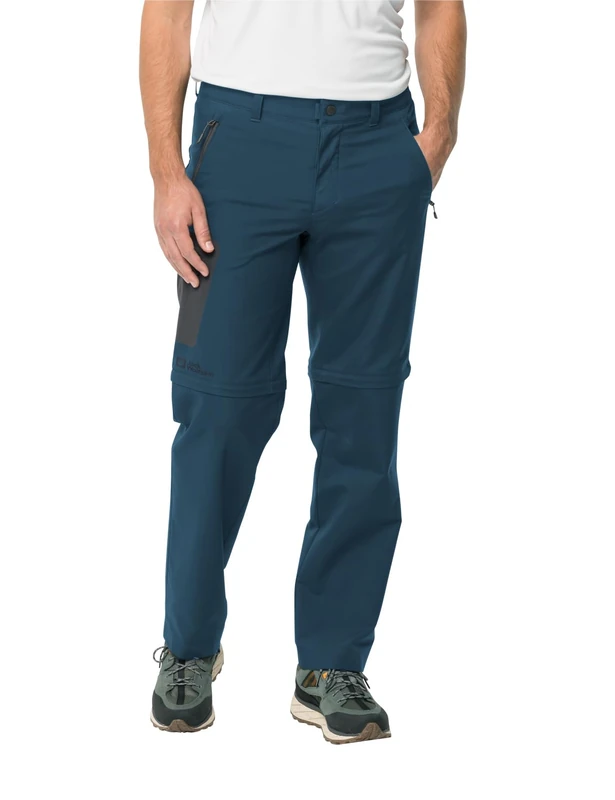 Jack Wolfskin Active Track Zip Off M Active Track Zip Off M Outdoor trousers Dark Sea 32 - Image 1