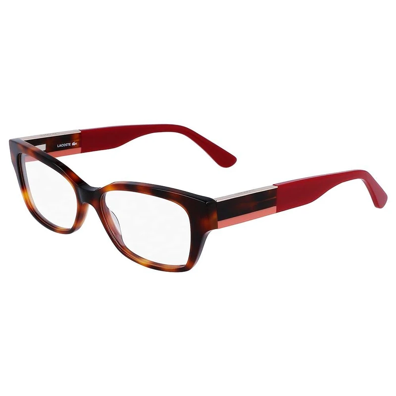 Lacoste L2907 Tortoise Glasses 53/15/145 for Women, Tortoiseshell - Image 1