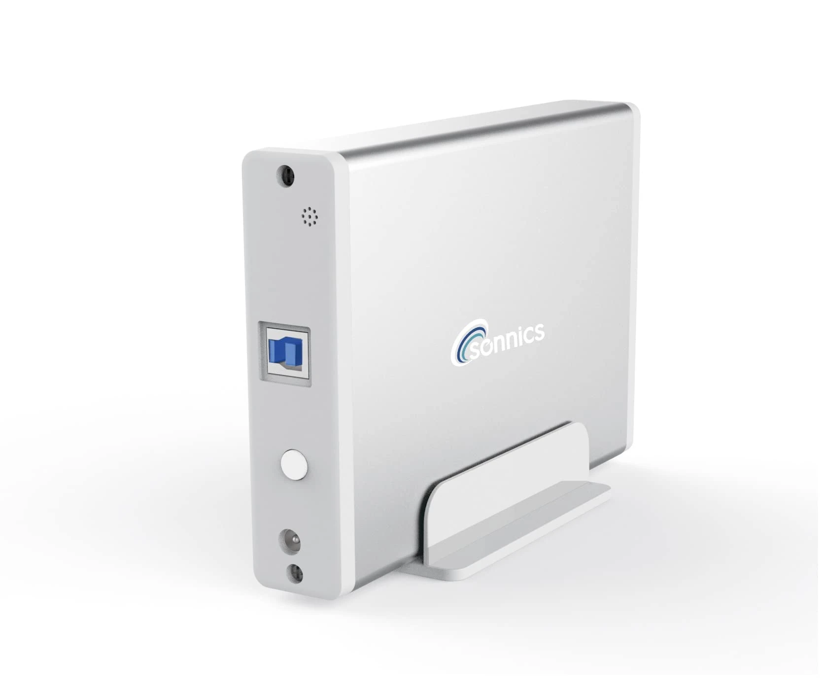 Sonnics 3TB External Hard Drive USB 3.0 Compatible with XBOX ONE / PS4 / Windows PC/Mac (Desktop not Portable) (Silver)